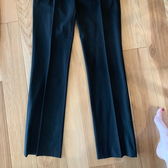 NWT LAUNDRY Tailored Straight Leg Blk Pants (4) - Picture 2 of 7